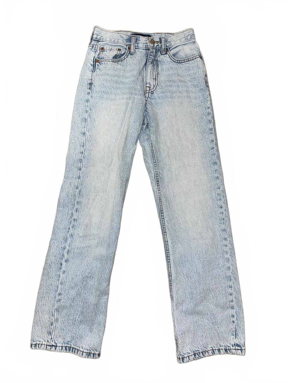 Women’s Aeropostale high rise baggy blue jeans Size 000R